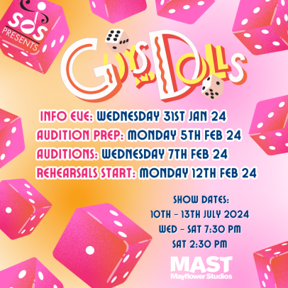 AUDITION NOTICE: GUYS AND DOLLS